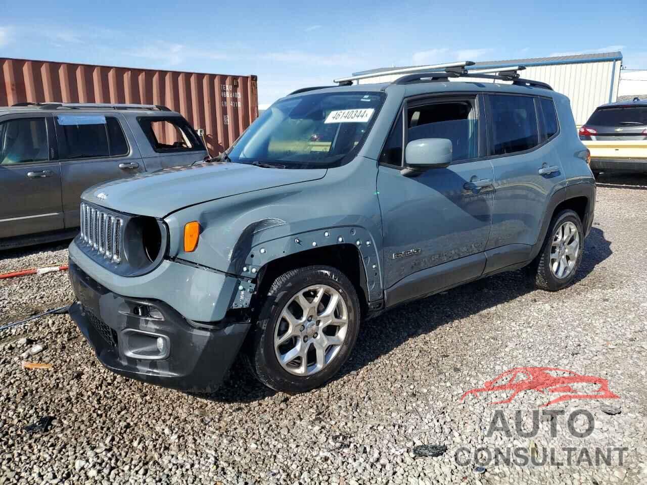 JEEP RENEGADE 2018 - ZACCJABB0JPJ71581