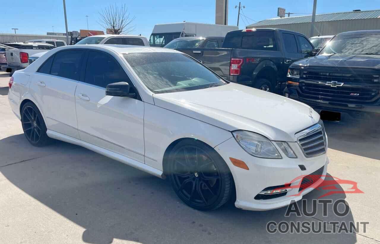 MERCEDES-BENZ E-CLASS 2013 - WDDHF5KBXDA767499
