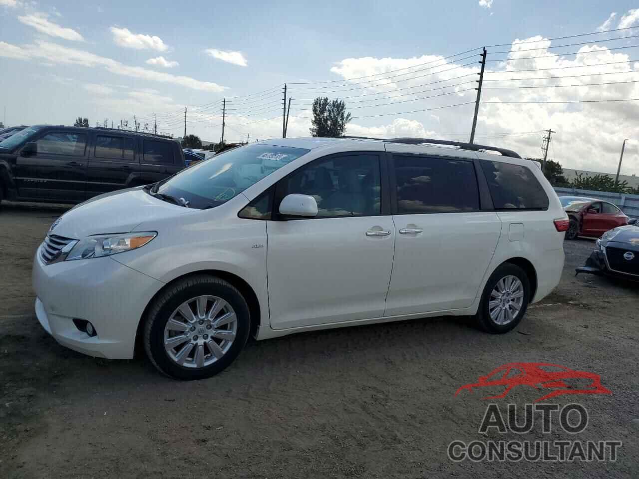 TOYOTA SIENNA 2017 - 5TDDZ3DC4HS146729