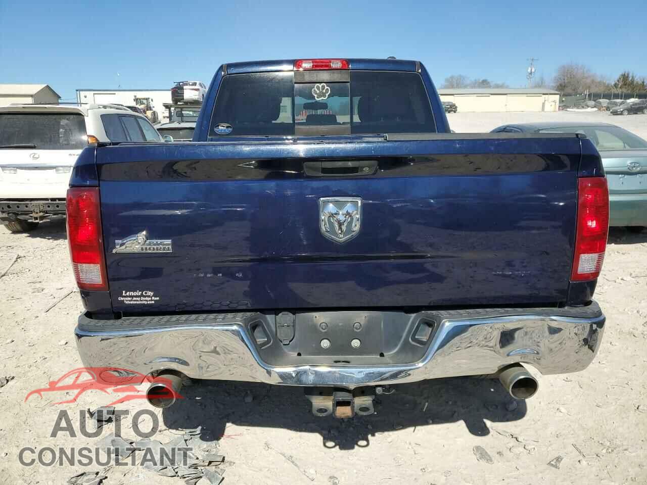 DODGE RAM 1500 2012 - 1C6RD6LT0CS281415