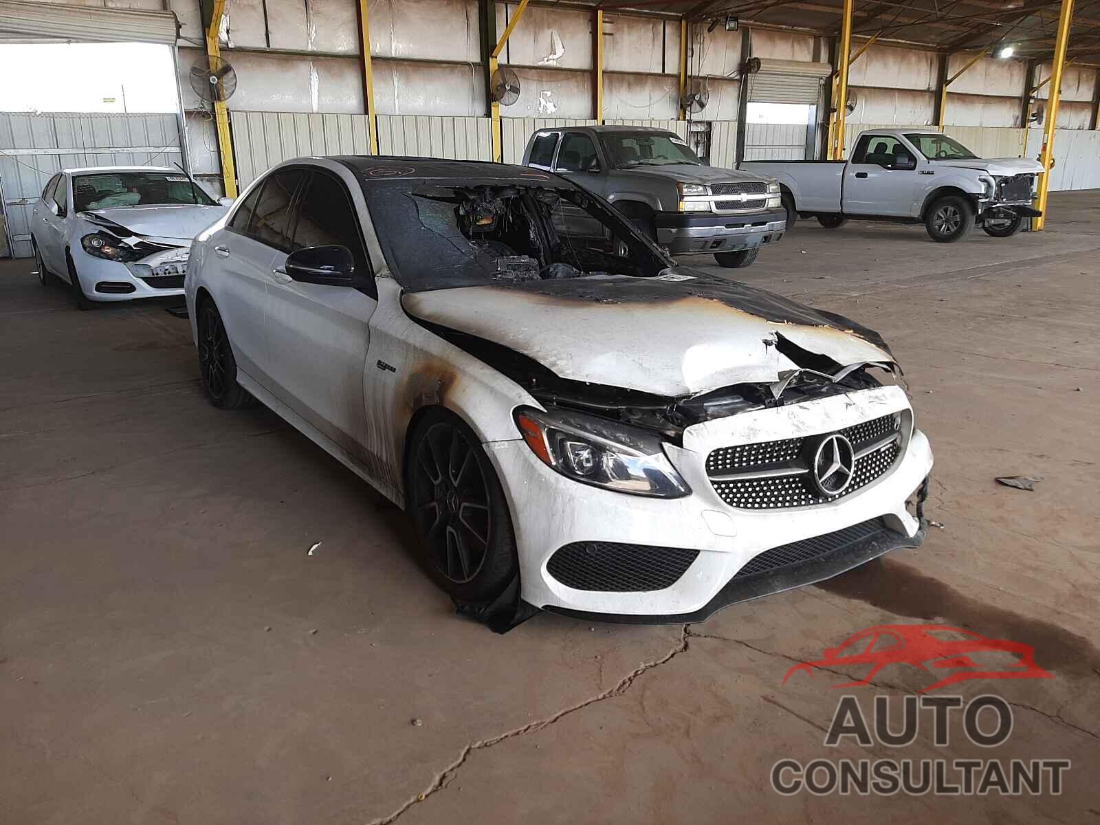 MERCEDES-BENZ C-CLASS 2017 - 55SWF6EB0HU191243