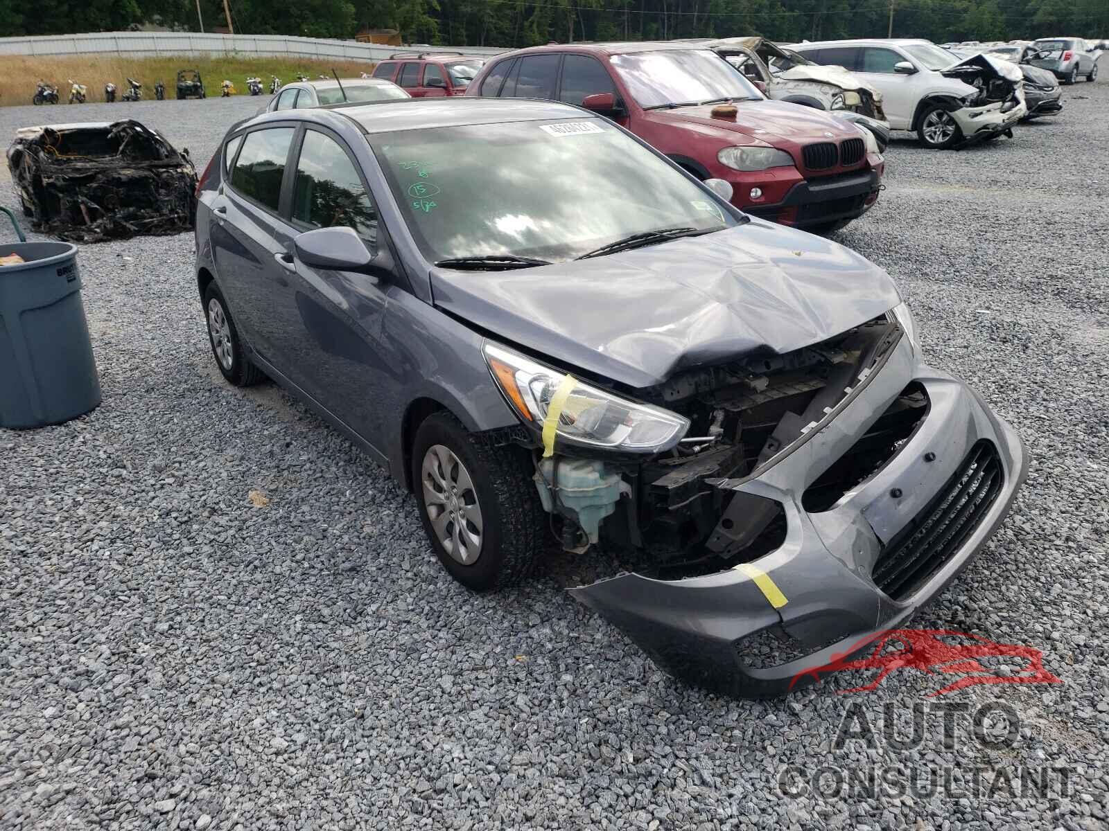 HYUNDAI ACCENT 2017 - KMHCT5AE2HU316642