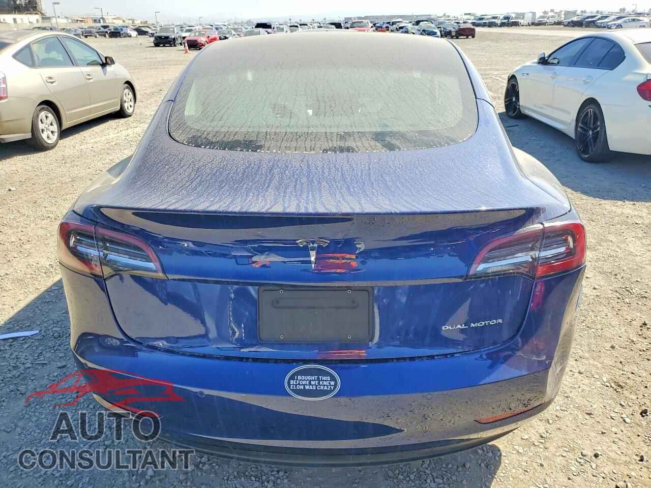 TESLA MODEL 3 2020 - 5YJ3E1EB9LF801627
