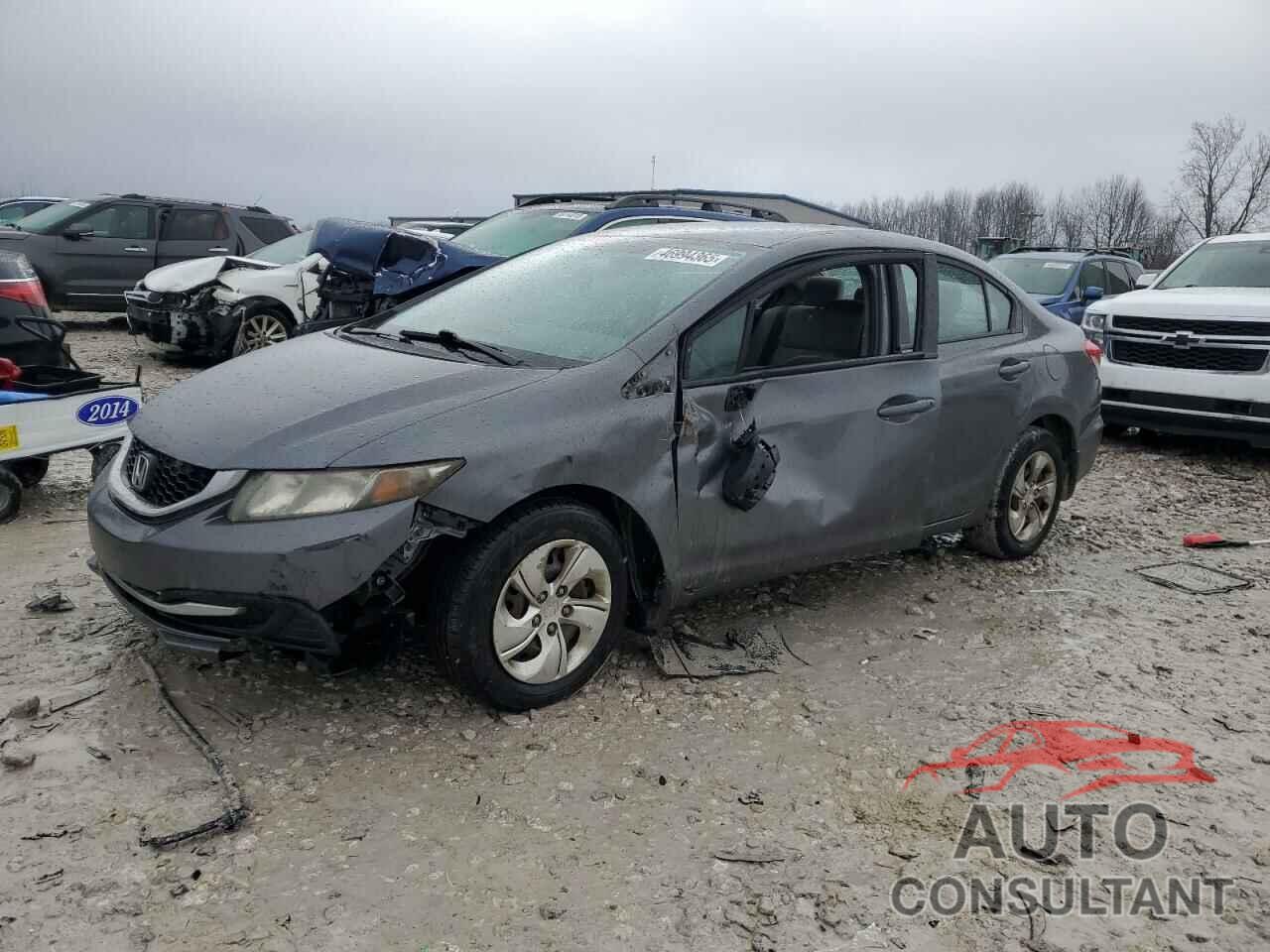 HONDA CIVIC 2013 - 19XFB2F53DE089207