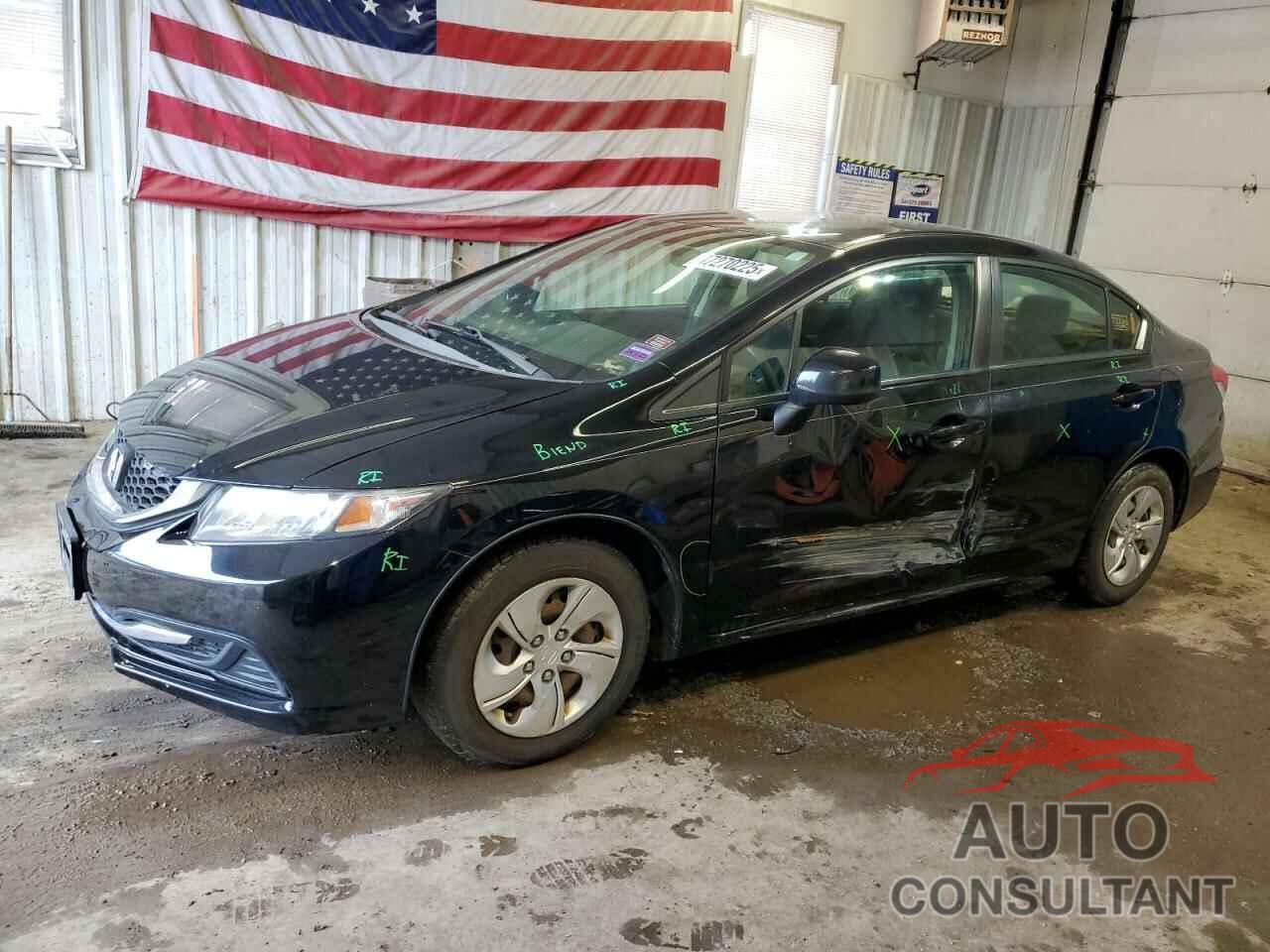 HONDA CIVIC 2013 - 19XFB2E51DE028732
