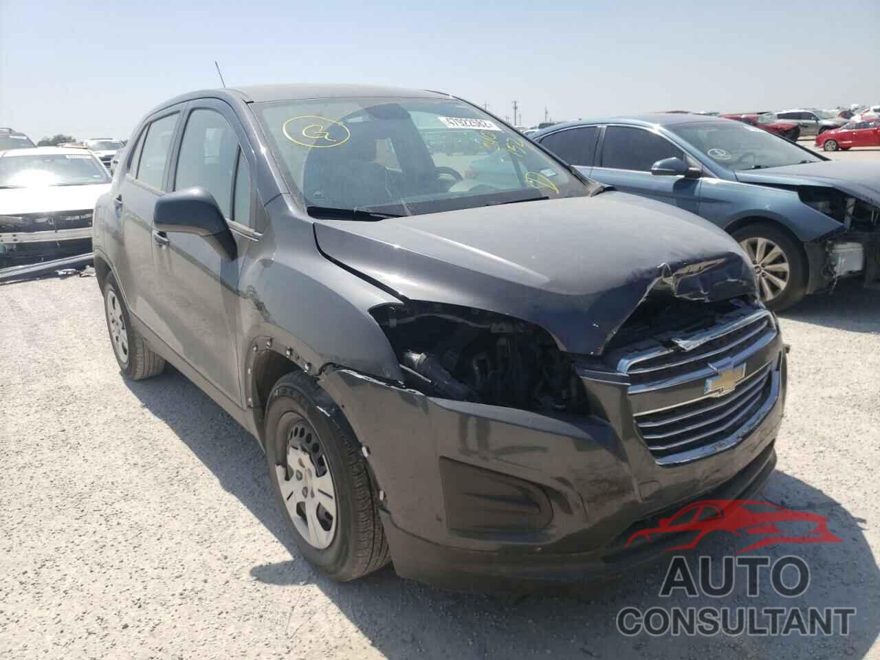 CHEVROLET TRAX 2016 - 3GNCJKSB3GL240152