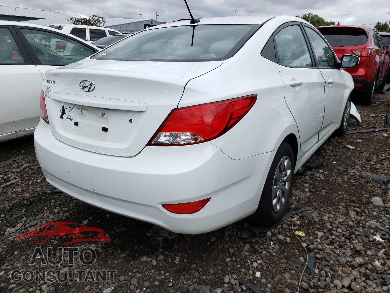 HYUNDAI ACCENT 2016 - KMHCT4AE3GU969327
