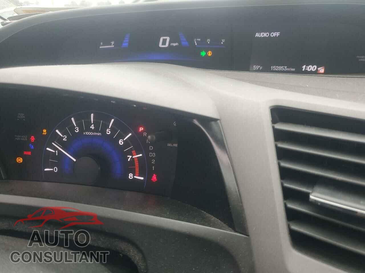 HONDA CIVIC 2012 - 2HGFB2F96CH321757