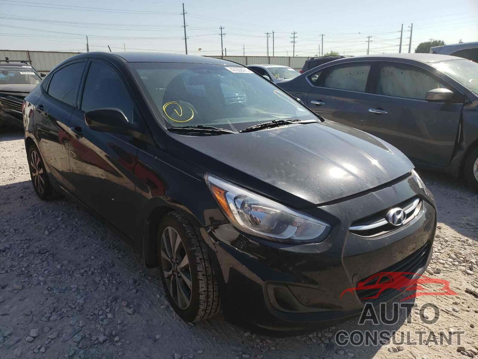 HYUNDAI ACCENT 2017 - KMHCT4AE5HU255796