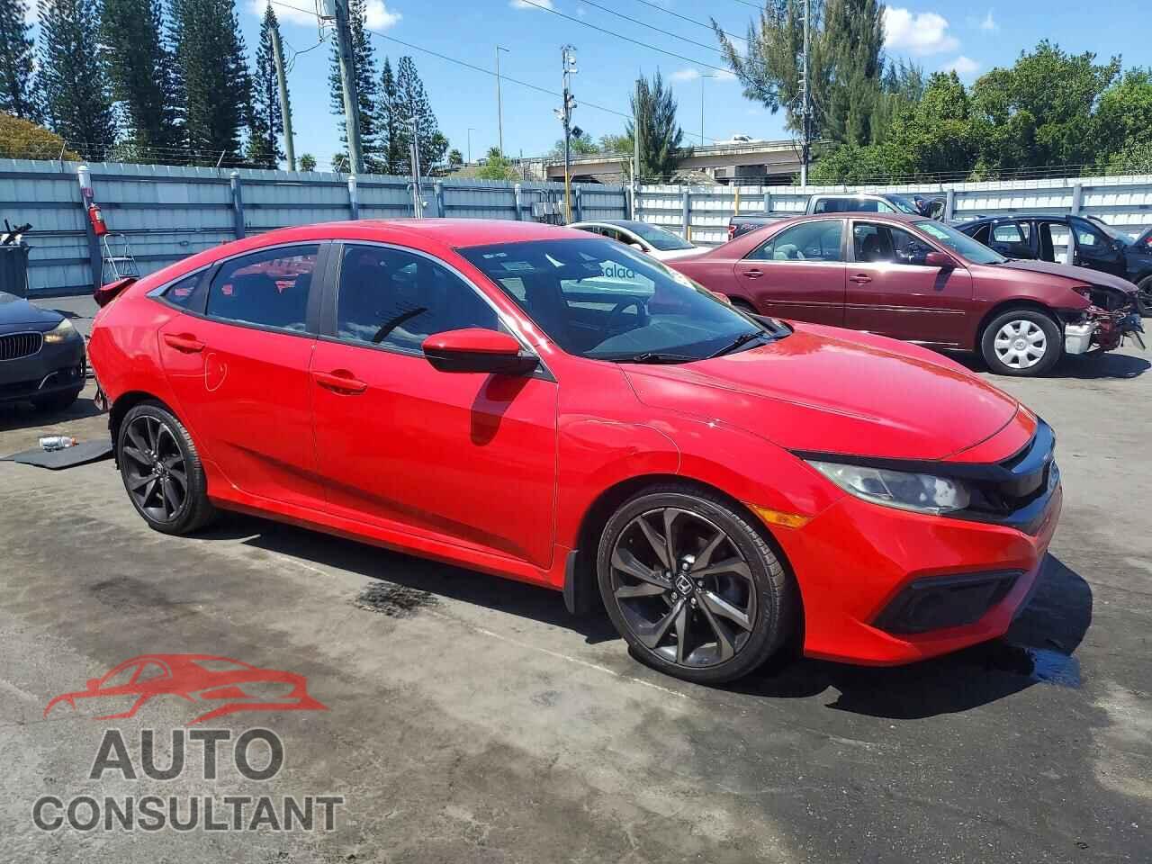 HONDA CIVIC 2019 - 2HGFC2F84KH552515
