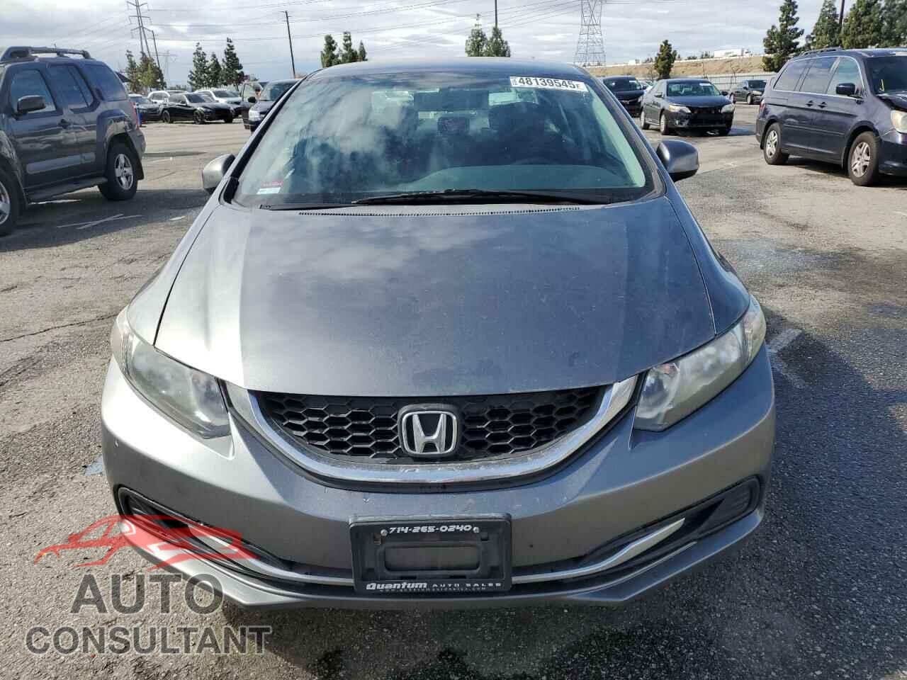 HONDA CIVIC 2013 - 19XFB2F50DE229357