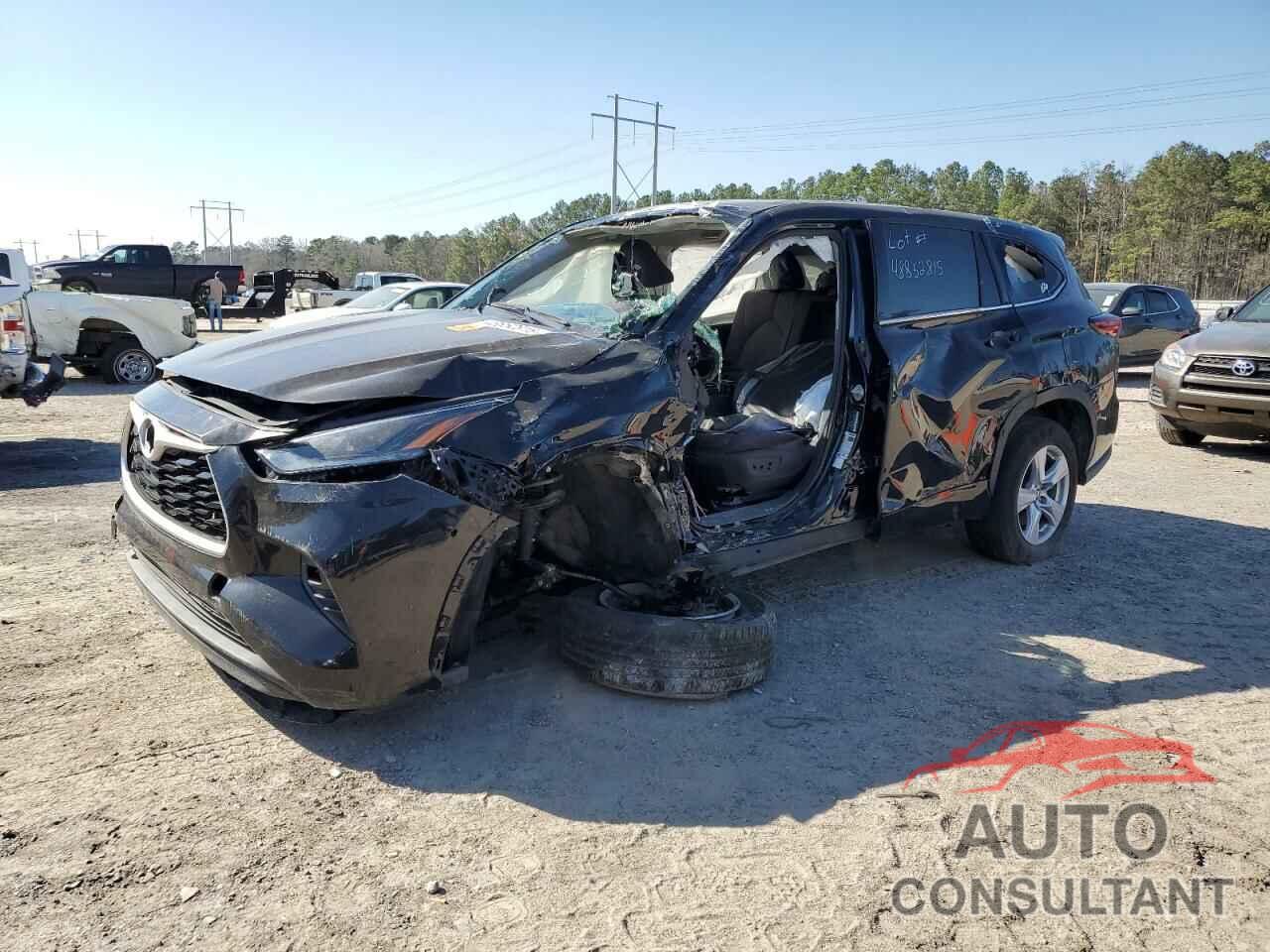 TOYOTA HIGHLANDER 2021 - 5TDZZRAH9MS526250