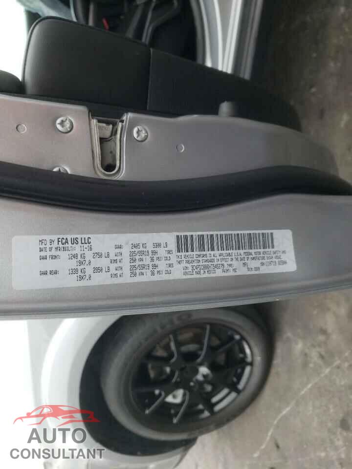 DODGE JOURNEY 2017 - 3C4PDCBB6HT545279