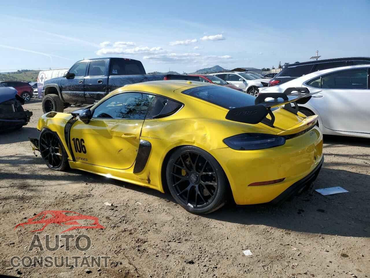 PORSCHE CAYMAN 2023 - WP0AE2A85PS280003