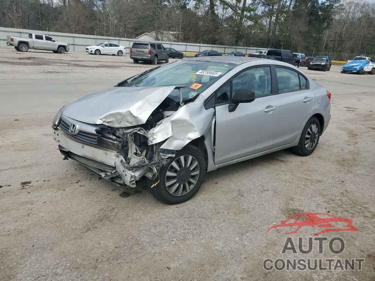 HONDA CIVIC 2012 - 2HGFB2F55CH575621