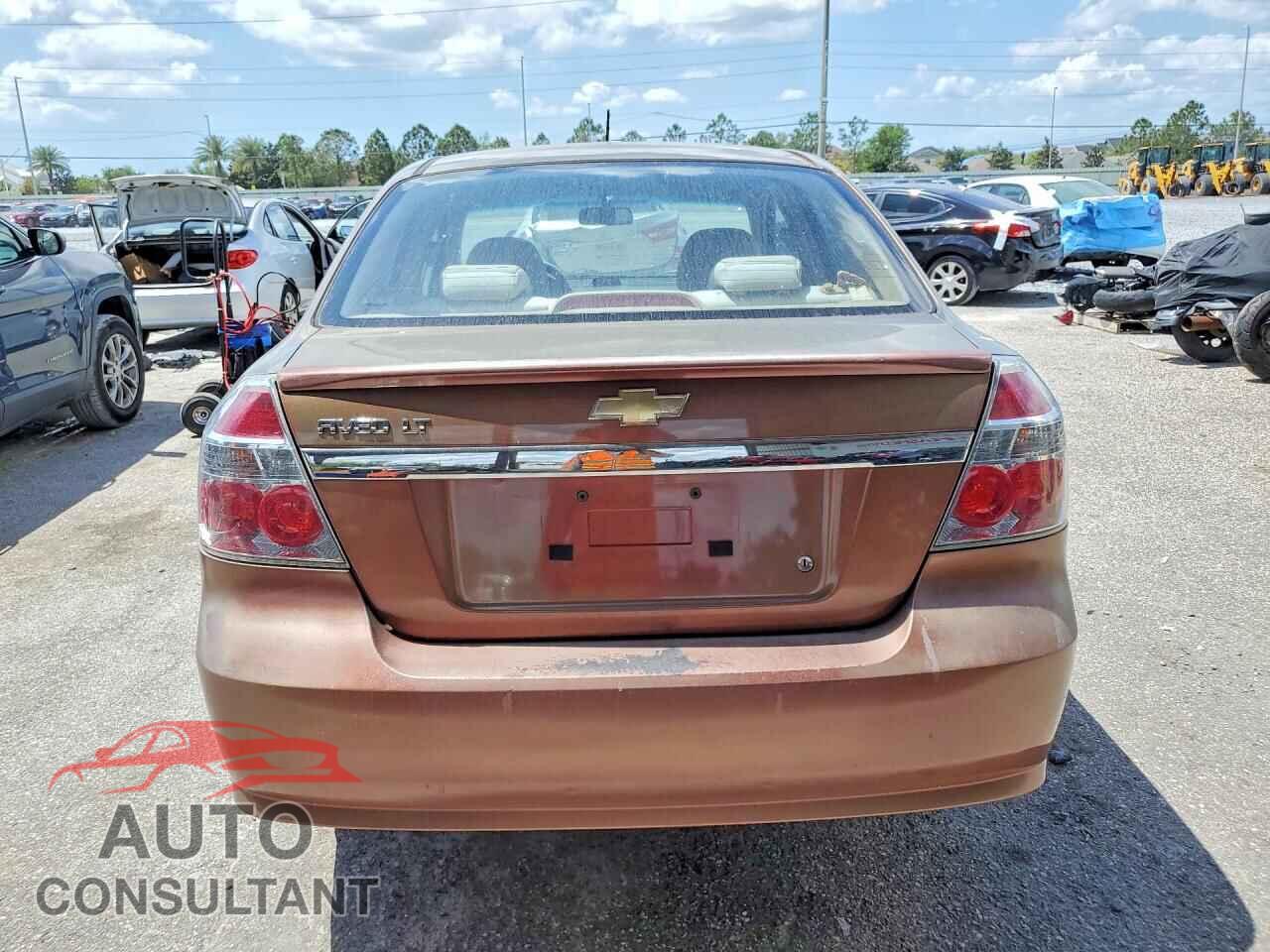 CHEVROLET AVEO 2011 - KL1TD5DE8BB212535