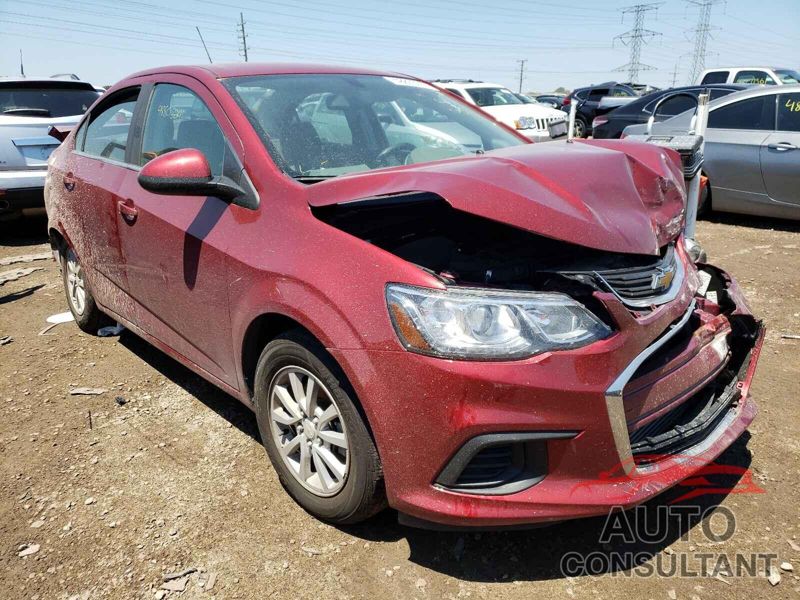CHEVROLET SONIC 2019 - 1G1JD5SB1K4149302