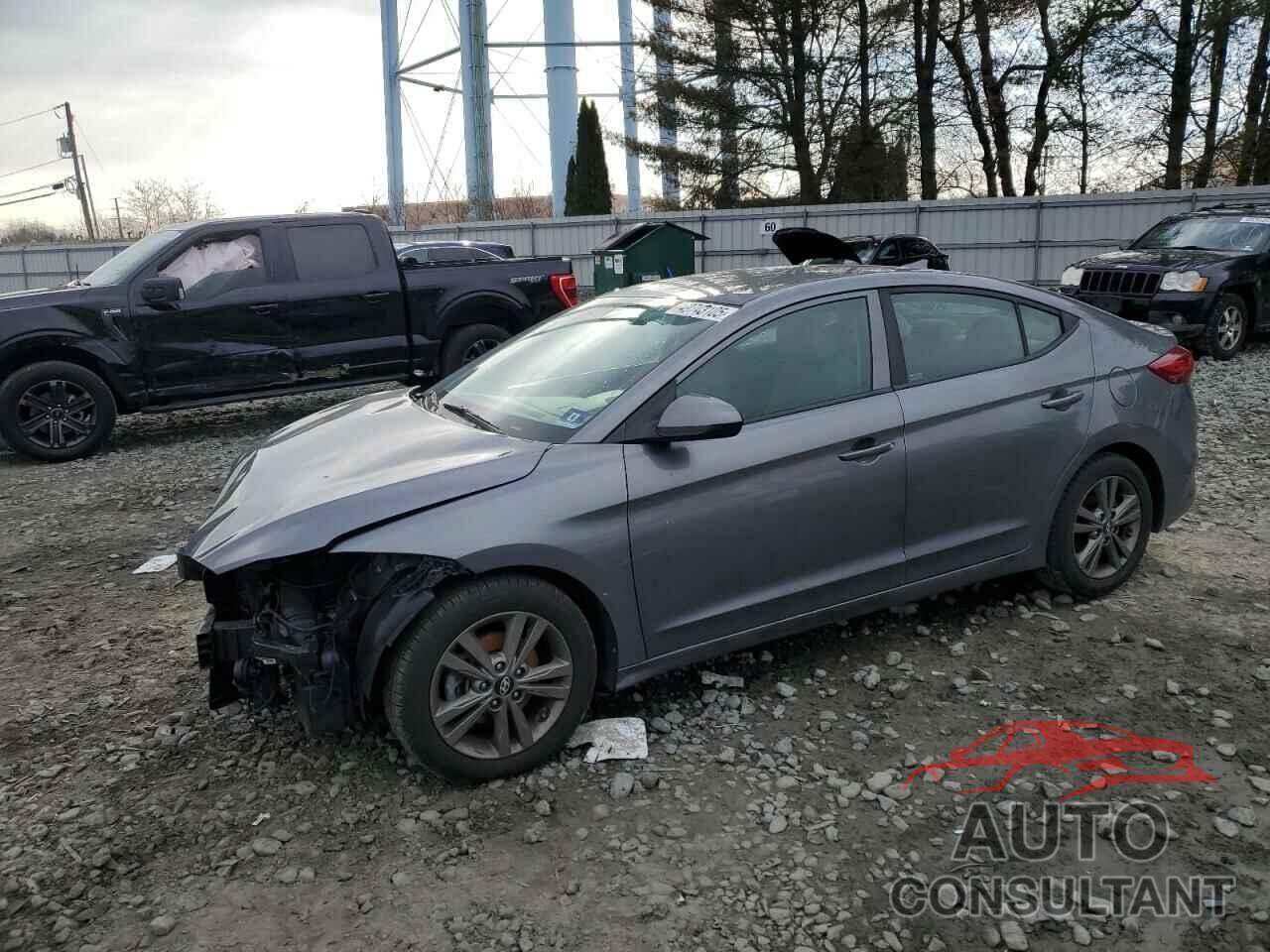 HYUNDAI ELANTRA 2018 - 5NPD84LF3JH327739