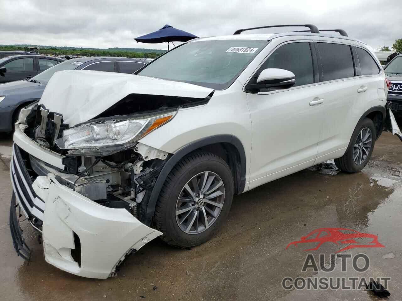 TOYOTA HIGHLANDER 2018 - 5TDKZRFH8JS538122