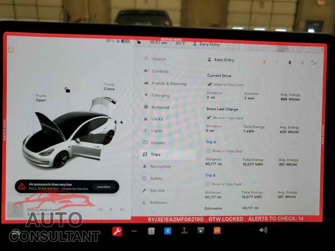 TESLA MODEL 3 2021 - 5YJ3E1EA2MF062190