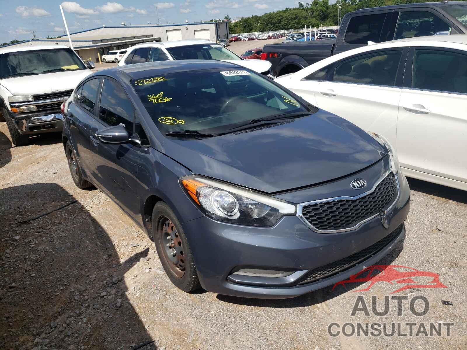KIA FORTE 2016 - KNAFX4A6XG5542135