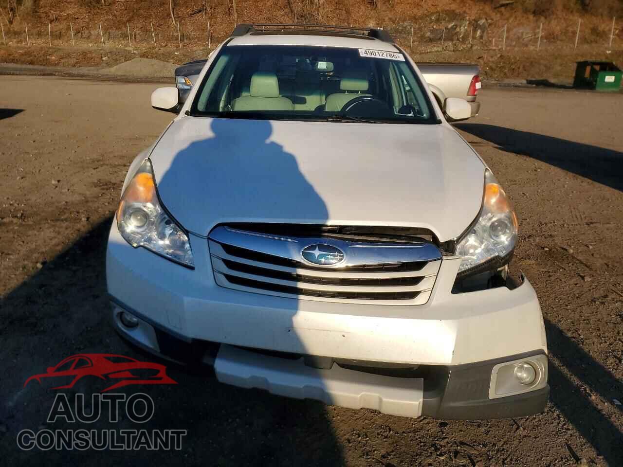 SUBARU OUTBACK 2012 - 4S4BRDKC6C2228389
