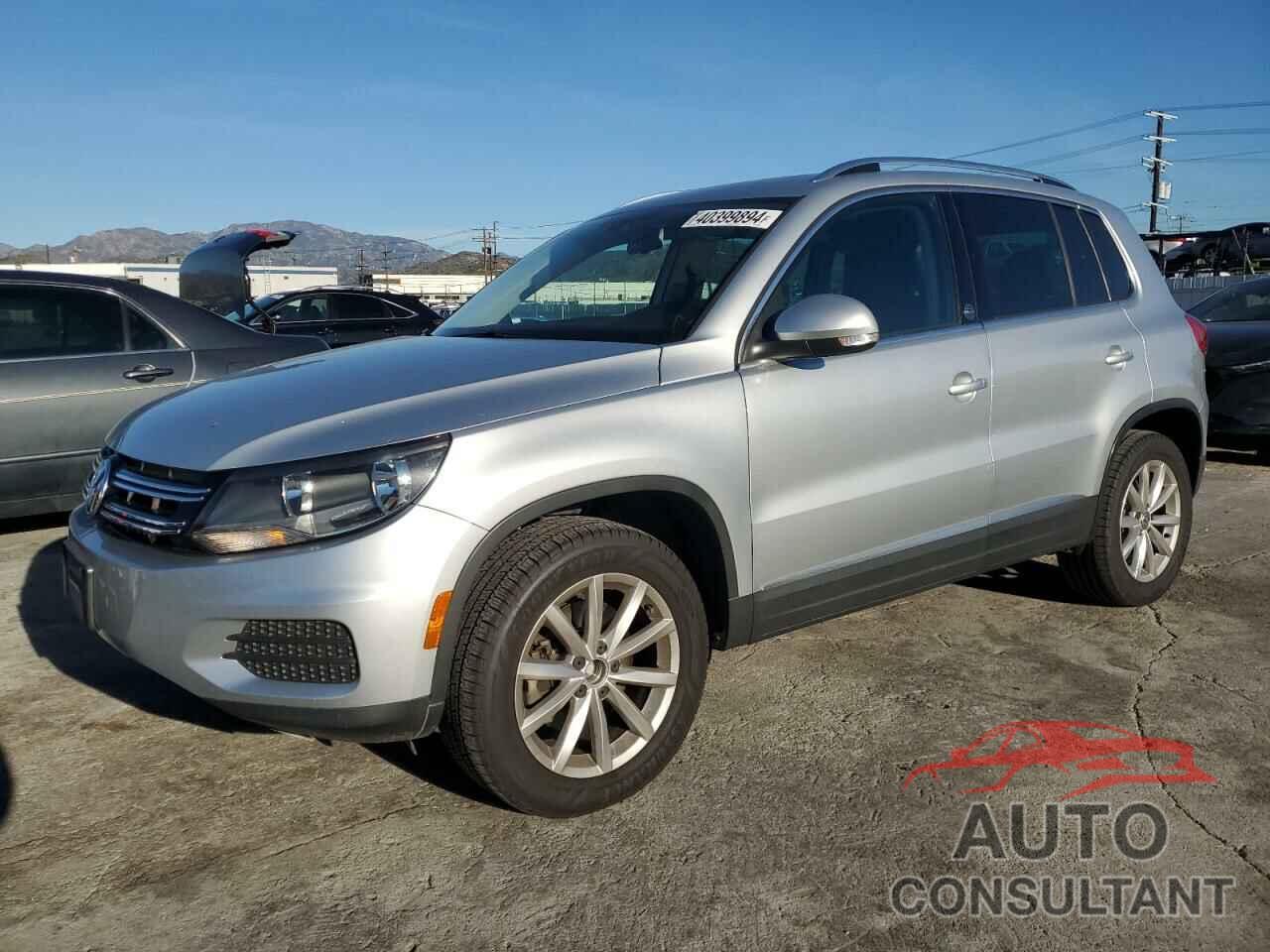 VOLKSWAGEN TIGUAN 2017 - WVGRV7AXXHK004176