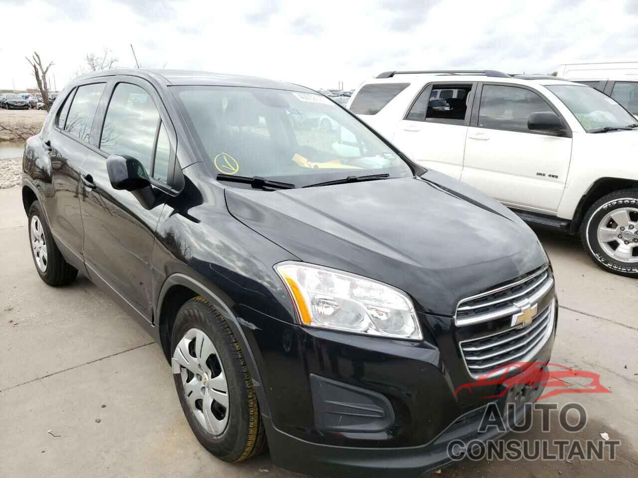 CHEVROLET TRAX 2016 - KL7CJKSB4GB685569