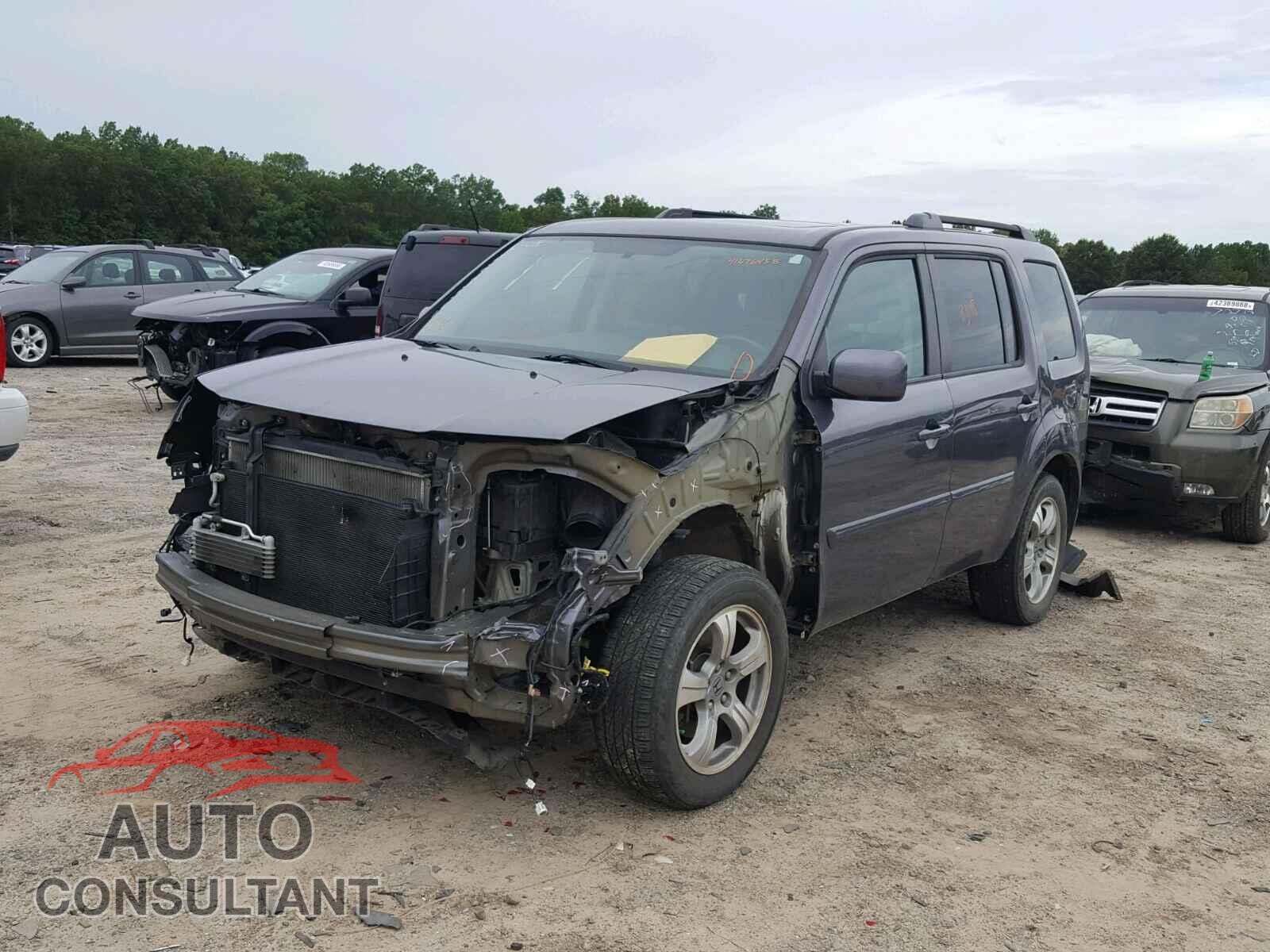 HONDA PILOT EXL 2015 - 5FNYF4H57FB053765