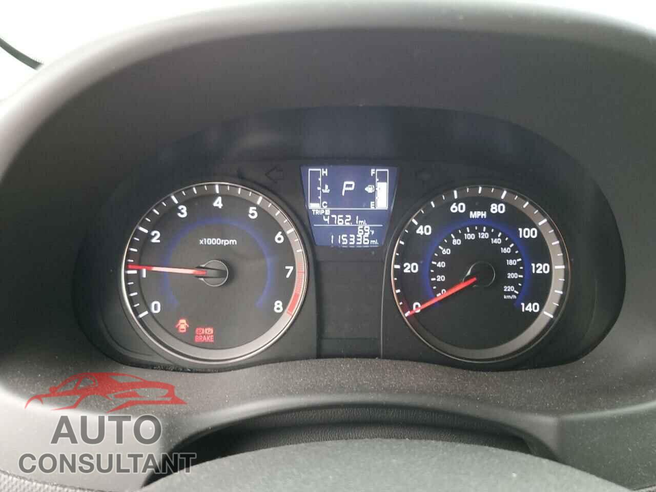 HYUNDAI ACCENT 2016 - KMHCT4AEXGU090357