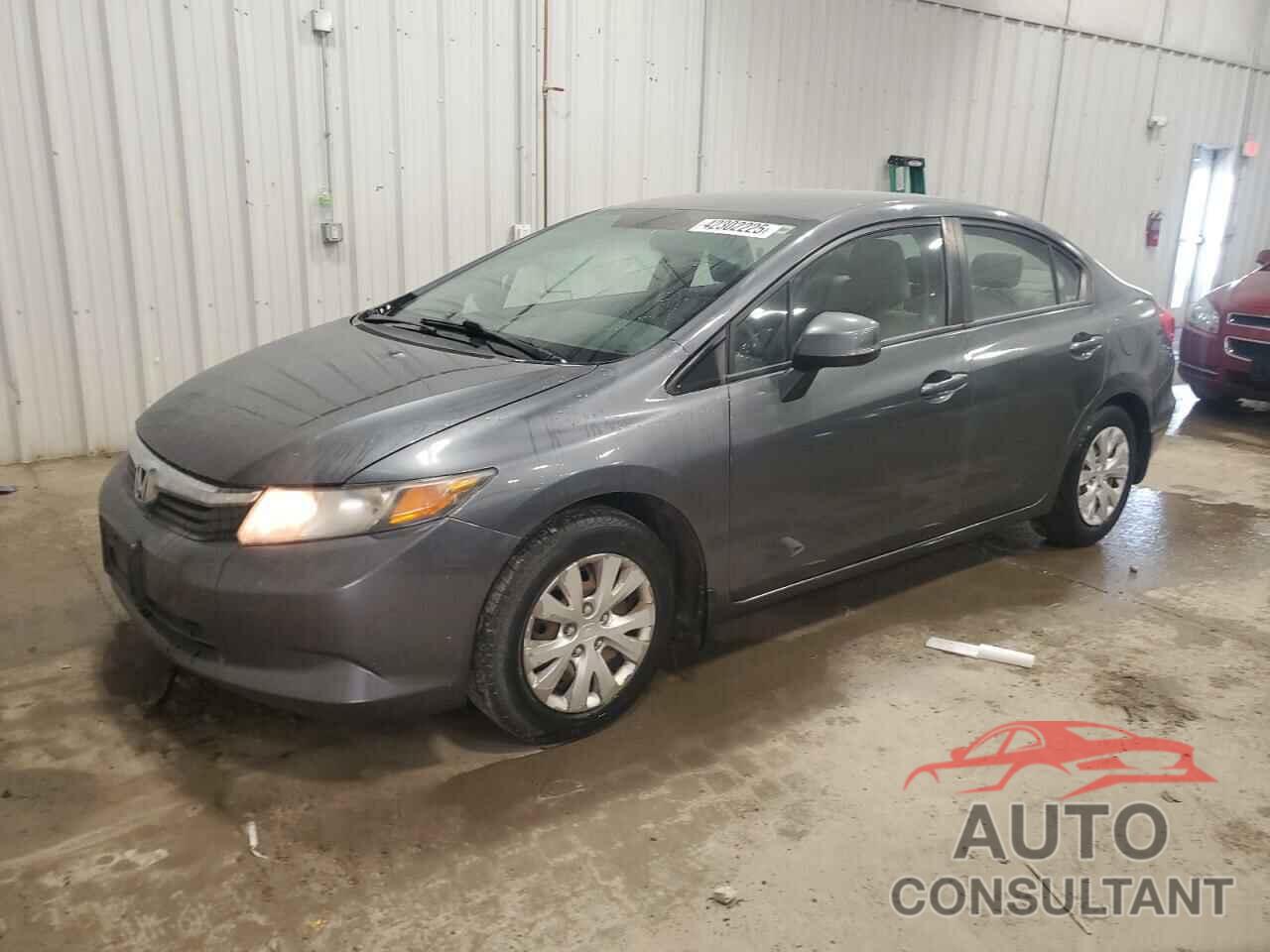 HONDA CIVIC 2012 - 19XFB2F52CE033757