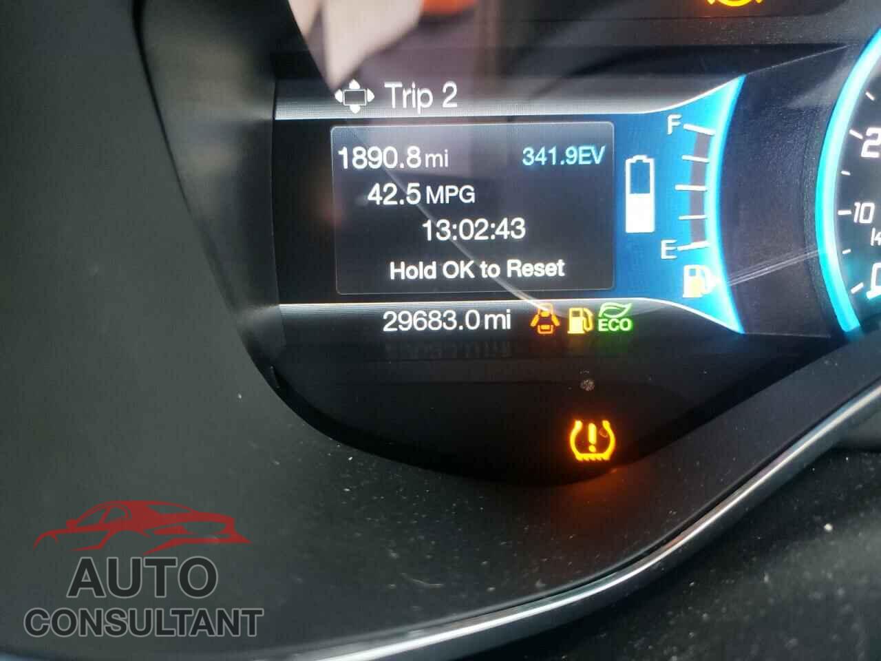 FORD CMAX 2017 - 1FADP5AU0HL117542