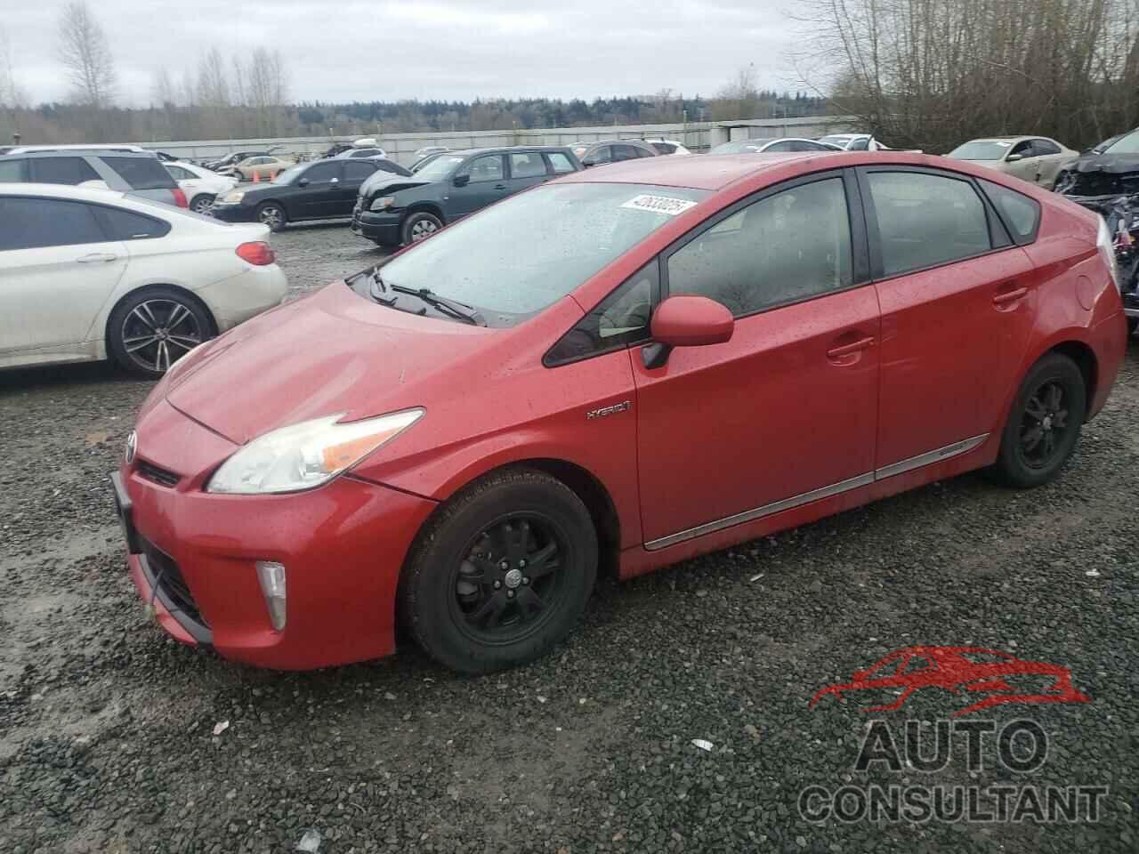 TOYOTA PRIUS 2012 - JTDKN3DU5C1551421