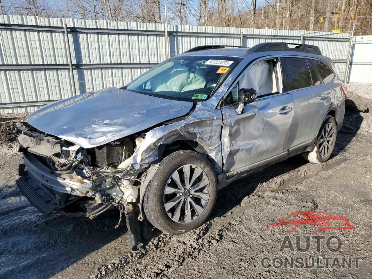 SUBARU OUTBACK 2016 - 4S4BSANC0G3303280