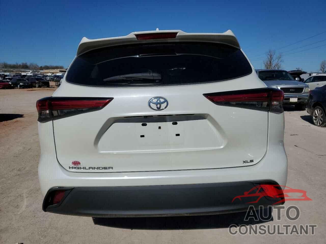 TOYOTA HIGHLANDER 2021 - 5TDGZRAH6MS068576