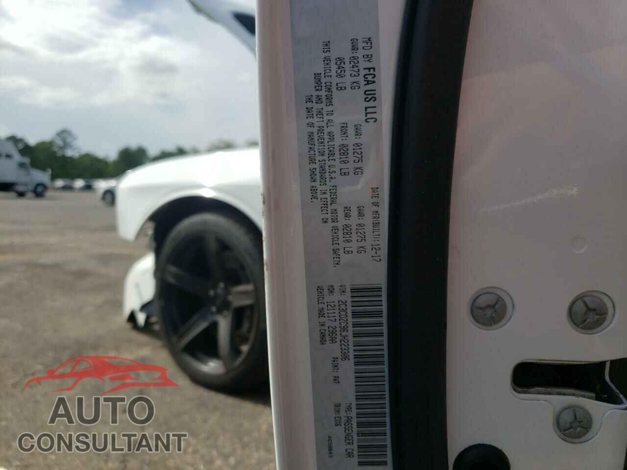 DODGE CHALLENGER 2018 - 2C3CDZC96JH223306