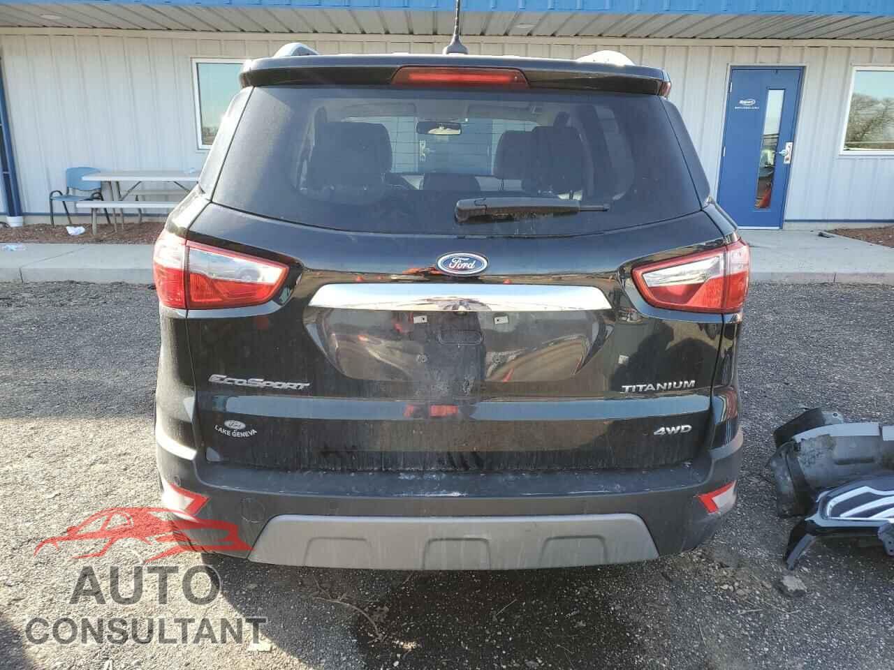 FORD ECOSPORT 2019 - MAJ6S3KL6KC296596