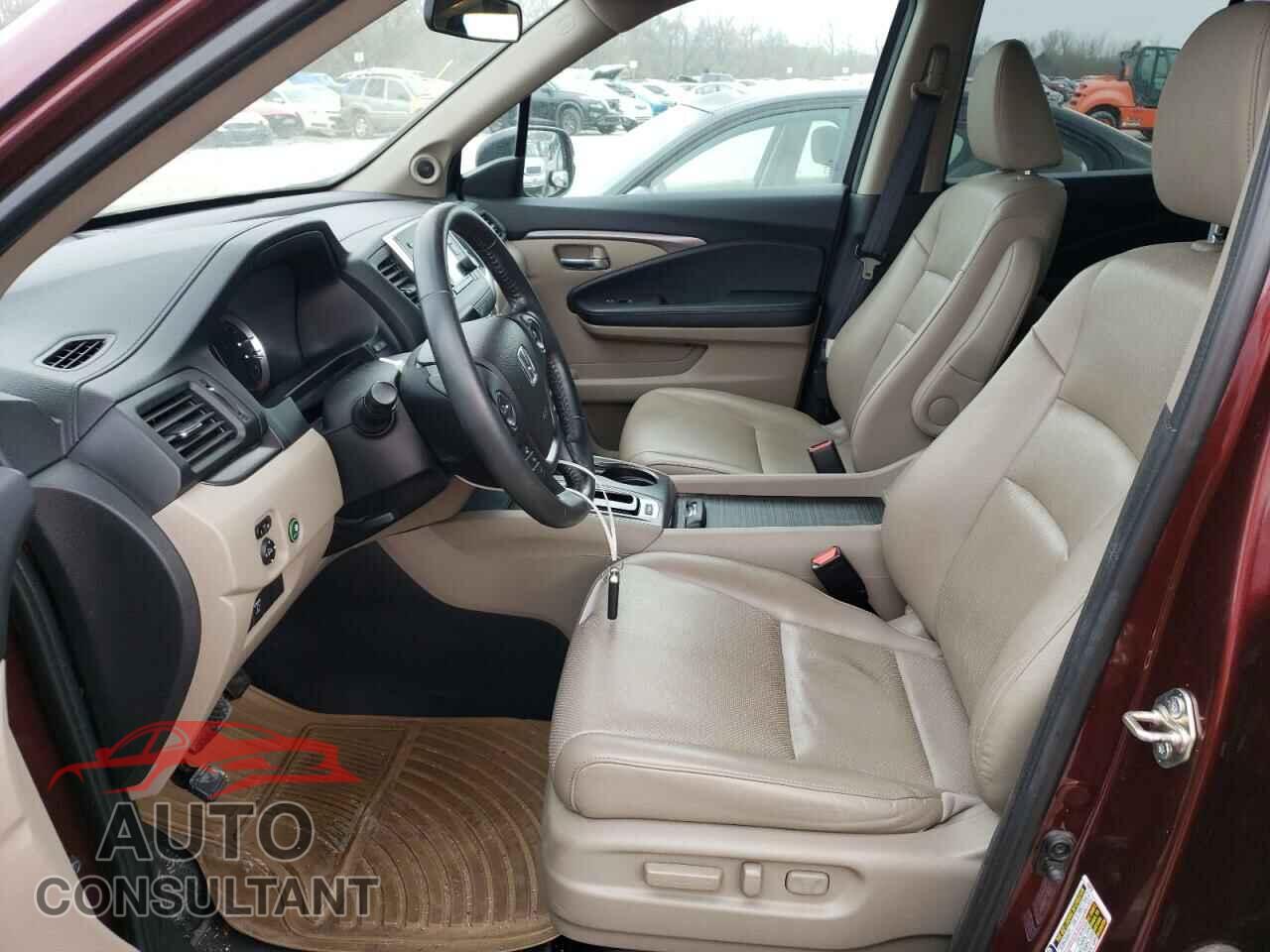 HONDA RIDGELINE 2017 - 5FPYK2F53HB001840