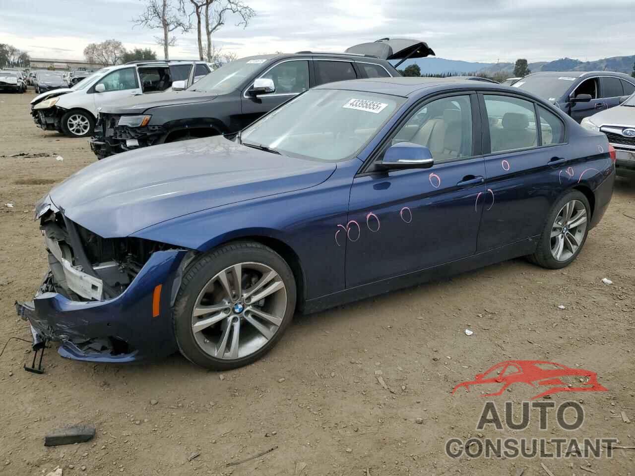 BMW 3 SERIES 2016 - WBA8E9G55GNU29882