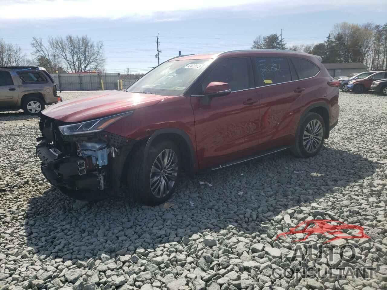TOYOTA HIGHLANDER 2021 - 5TDFZRBH1MS144750