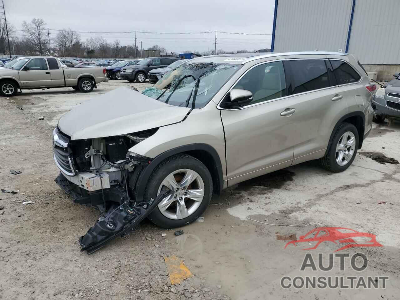 TOYOTA HIGHLANDER 2014 - 5TDDKRFH0ES017821