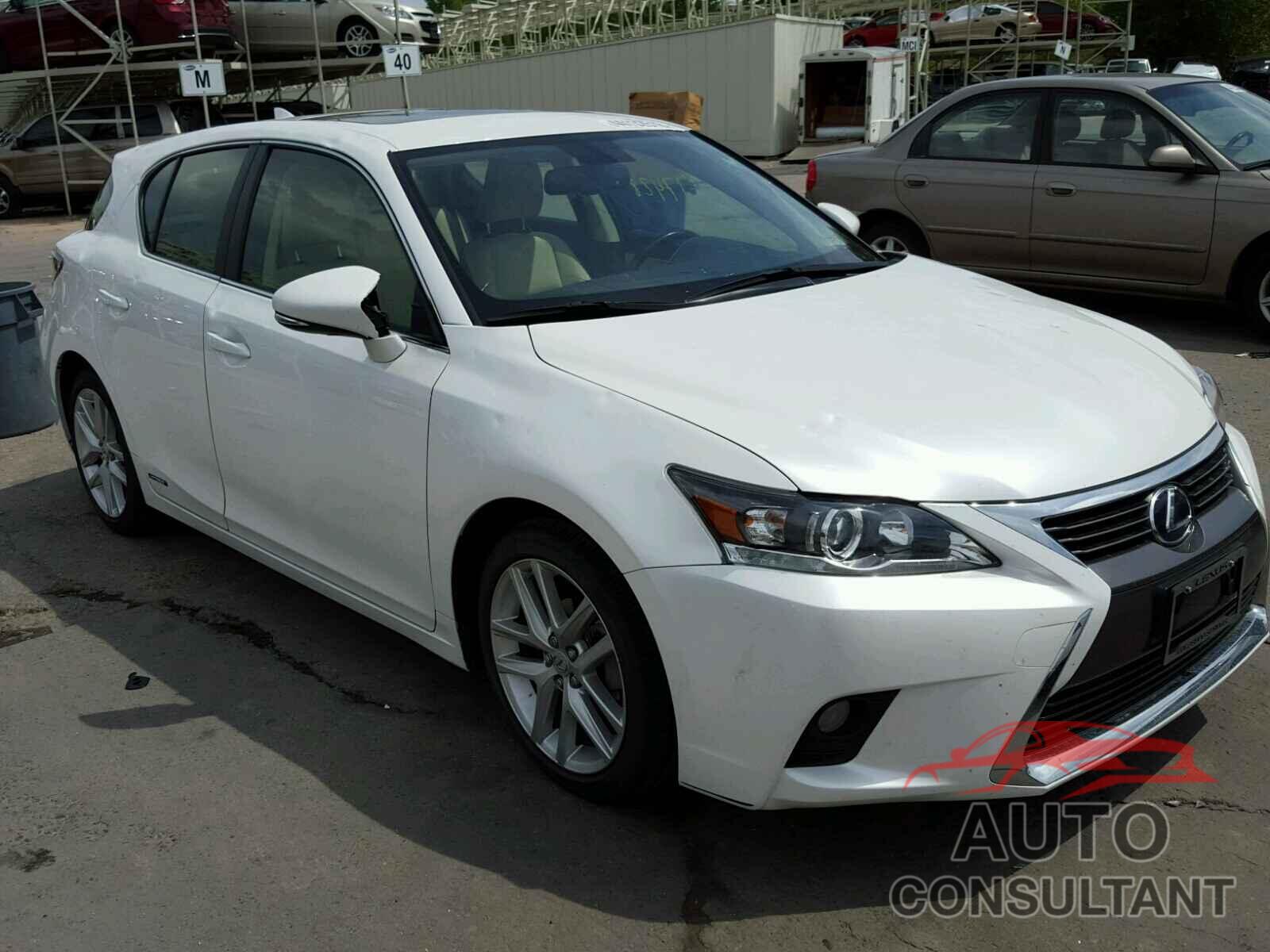 LEXUS CT 200 2017 - JTHKD5BHXH2295569