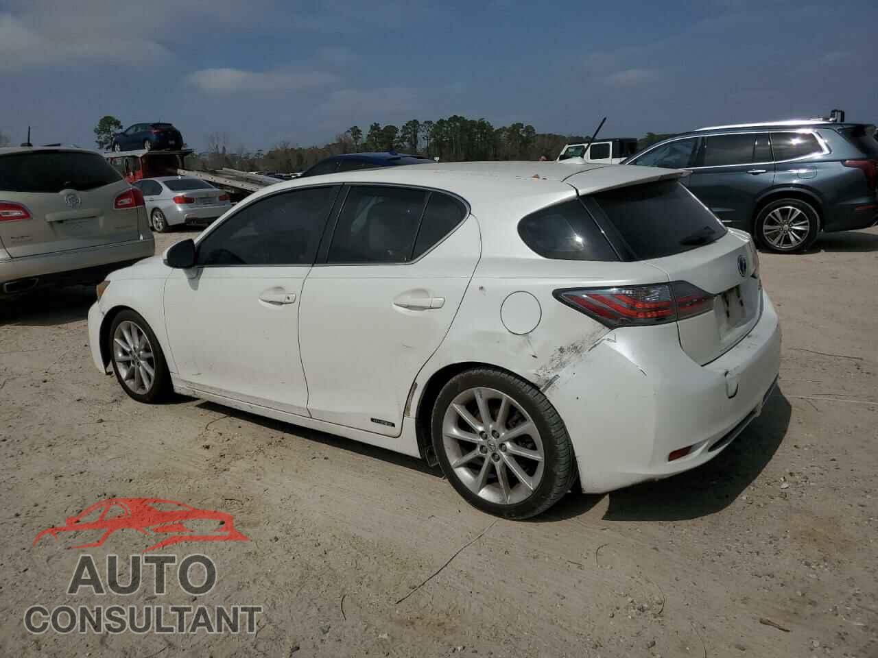 LEXUS CT 200 2012 - JTHKD5BHXC2057097