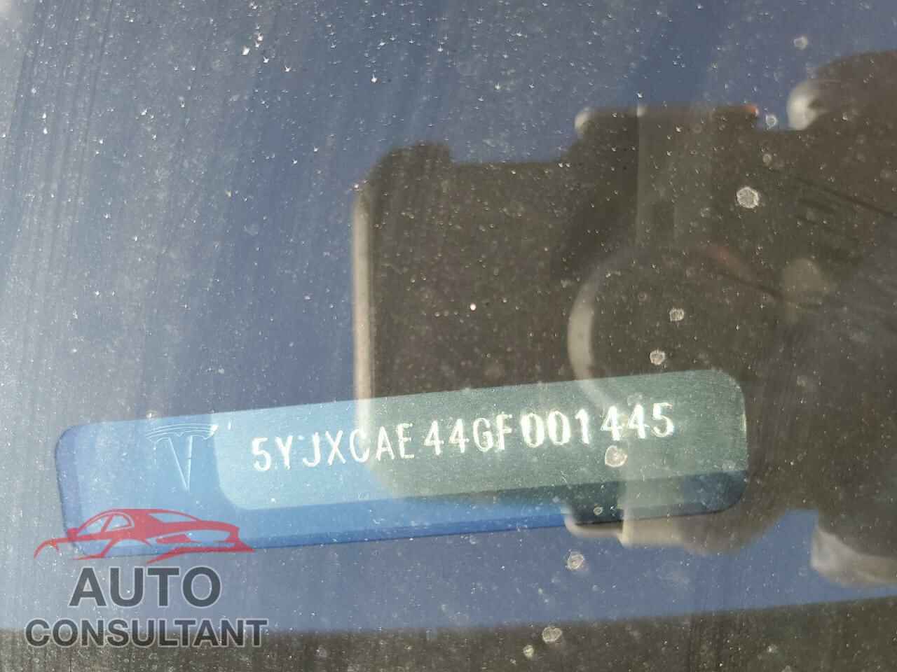TESLA MODEL X 2016 - 5YJXCAE44GF001445