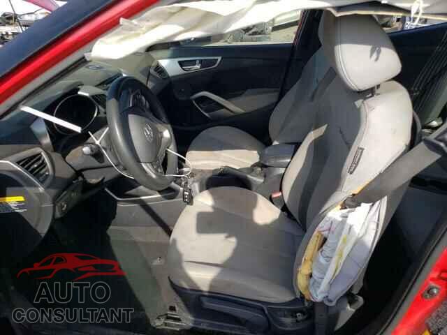 HYUNDAI VELOSTER 2013 - KMHTC6AD7DU132479