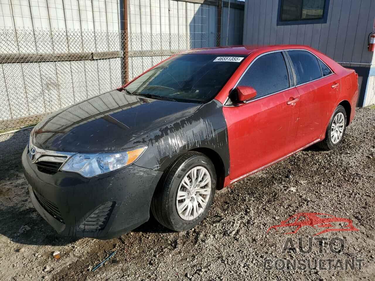 TOYOTA CAMRY 2012 - 4T4BF1FK1CR183185