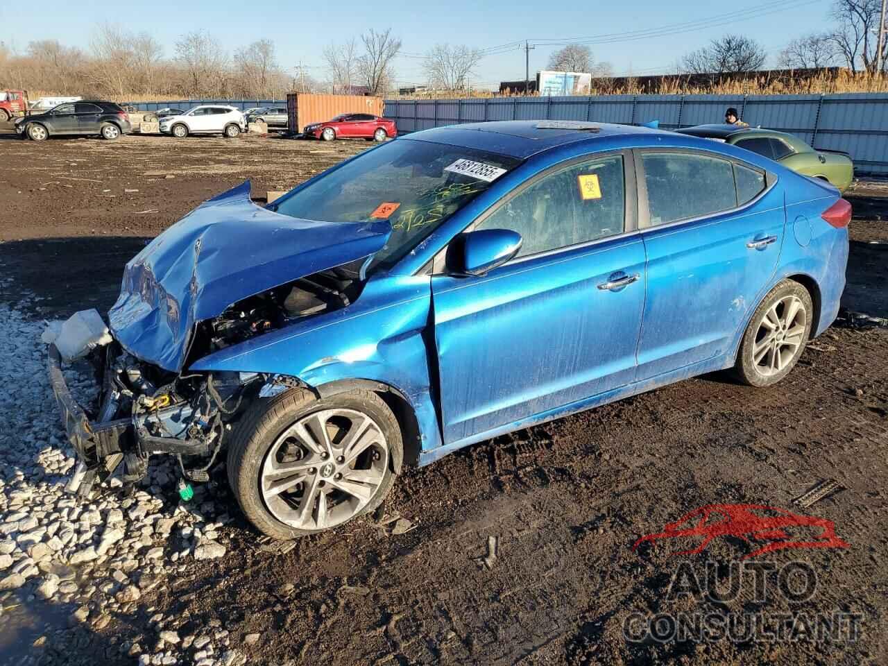 HYUNDAI ELANTRA 2017 - 5NPD84LF5HH122000
