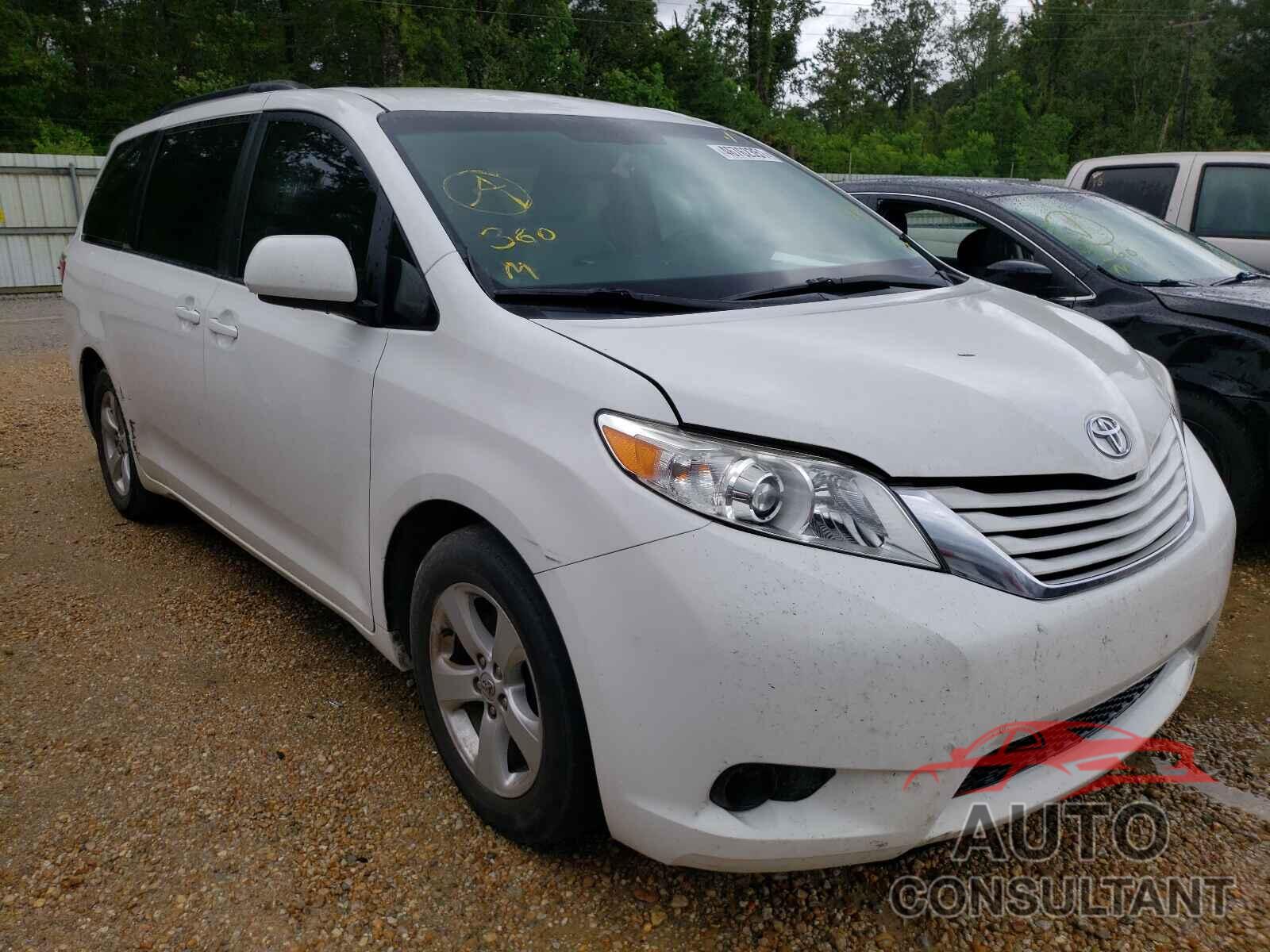 TOYOTA SIENNA 2016 - 5TDKK3DCXGS719515