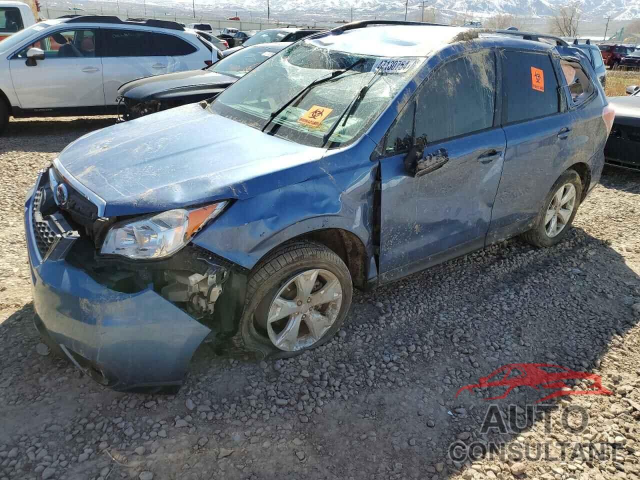 SUBARU FORESTER 2016 - JF2SJABC1GH424920