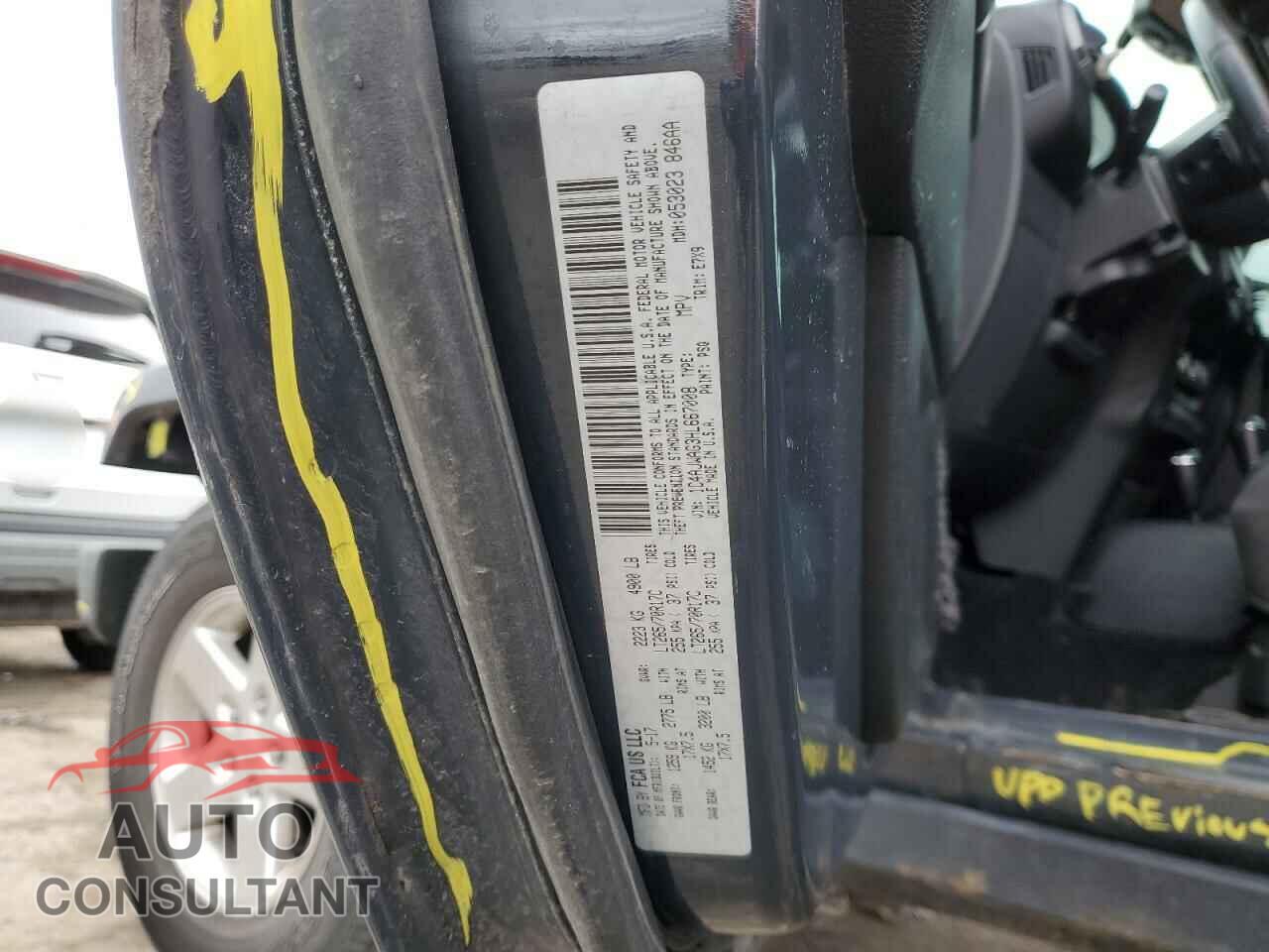 JEEP WRANGLER 2017 - 1C4AJWAG3HL667008